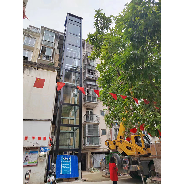 柳州市跃进路欧亚明珠广场6栋1单元加装电梯